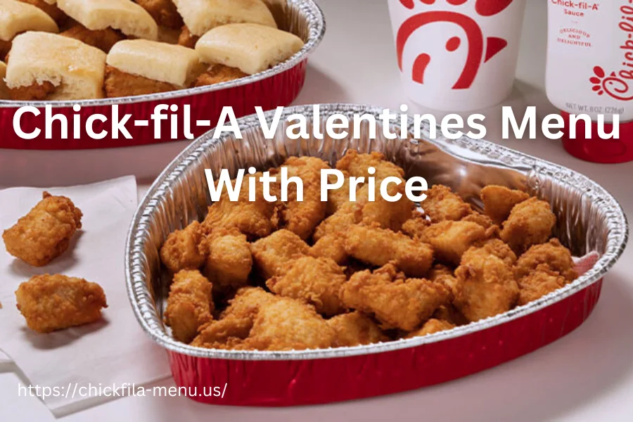 Chick-fil-A Valentines Menu 