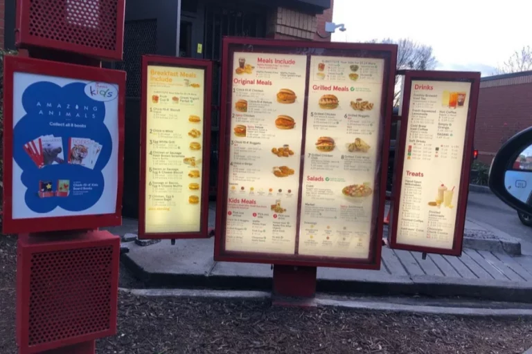 Chick-fil-A Drive-Thru Menu