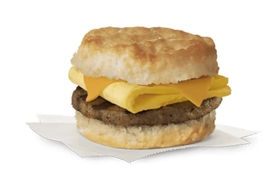 Sausage, Egg & Cheese Biscuit