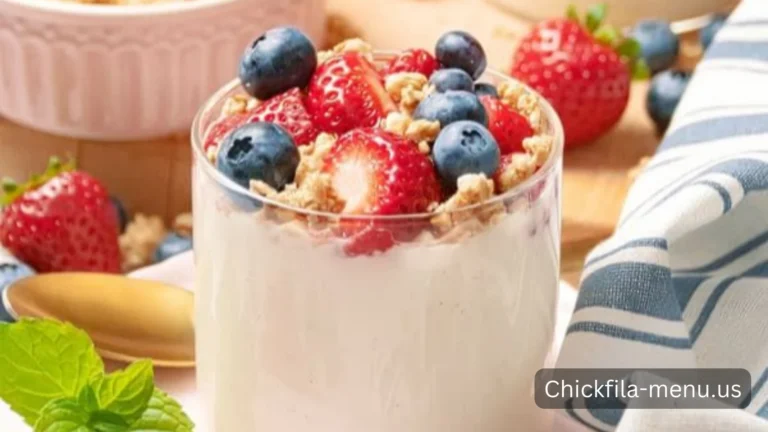 Chick Fil a Greek Yogurt Parfait Price