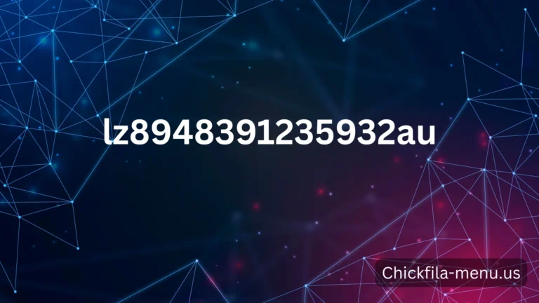 lz8948391235932au: Uncovering the Mystery